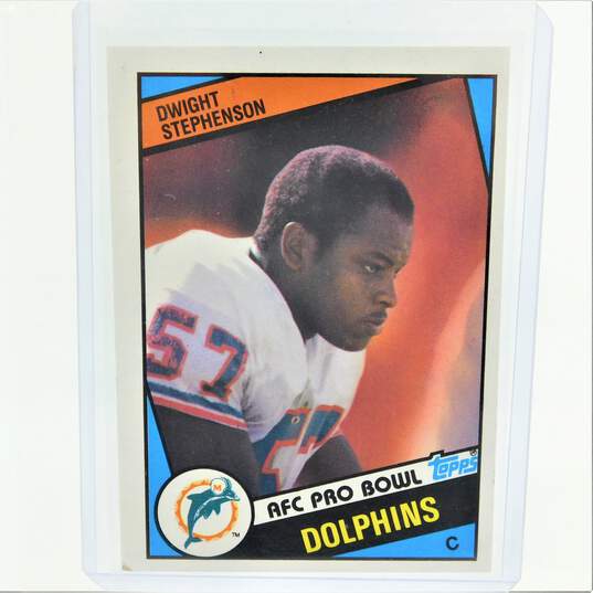 1984 HOF Dwight Stephenson Topps Rookie Miami Dolphins image number 1