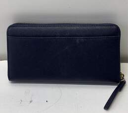 Kate Spade Leather Off We Go Whale Wallet Navy alternative image