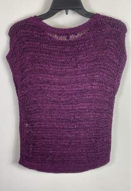 White House Black Market Purple Sweatshirt XS alternative image