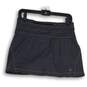 Athleta Womens Gray Elastic Waist Zipper Pocket Pull-On Athletic Skort Size S image number 2