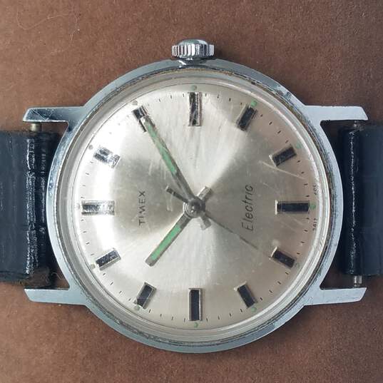 Buy the Timex Electric Silver Tone Vintage Quartz Watch | GoodwillFinds