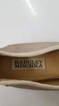 Badgley Mischka Women's Pink Leather Ballet Flats Size 7 image number 4