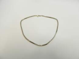 925 Tiffany & Co. Venetian Link Chain Necklace W/ Pouch alternative image