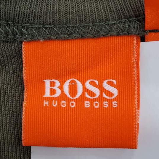 Hugo Boss Men Green T-Shirt XXL image number 3