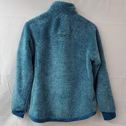 Mammut Full Zip Turquoise Soft Fleece Jacket Women's LG alternative image