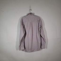 Mens Check Regular Fit Long Sleeve Collared Button-Up Shirt Size Large alternative image