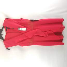 BCBG Maxazria Women Red Sleeveless Dress S NWT