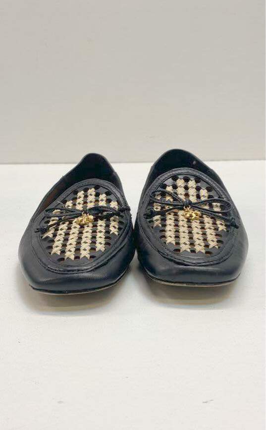 Tory Burch Charm Woven Loafers Size Women 6.5 image number 3