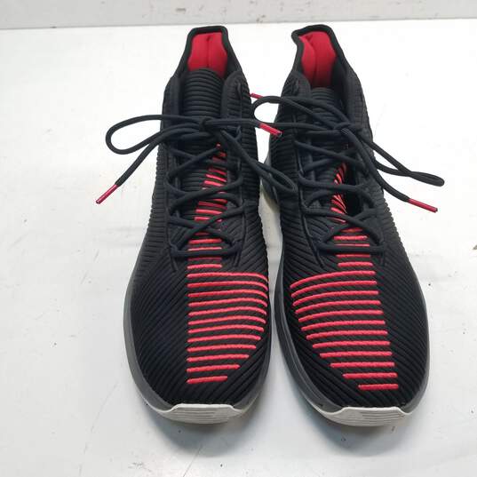 Adidas D Rose 9 Black Scarlet Men's Athletic Sneaker Size 12 image number 6
