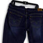 Womens Blue Denim Medium Wash Pockets Stretch Bootcut Jeans Size 16 M image number 4