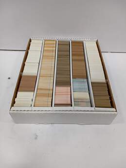 23lb Bundle of Assorted Sports Trading Cards In Box