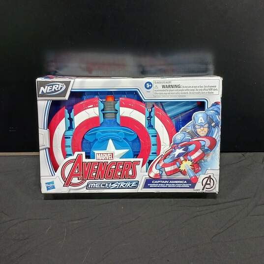 Buy the Nerf Marvel Avengers Captain America Mech Strike IOB