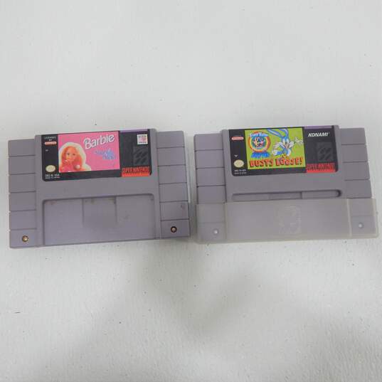 18 Ct. Super Nintendo SNES Cartridge Lot image number 6