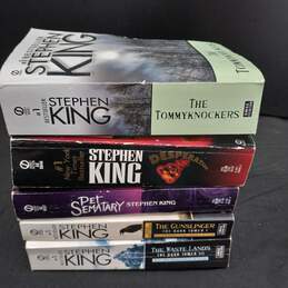 5pc Lot of Assorted Stephen King Novels