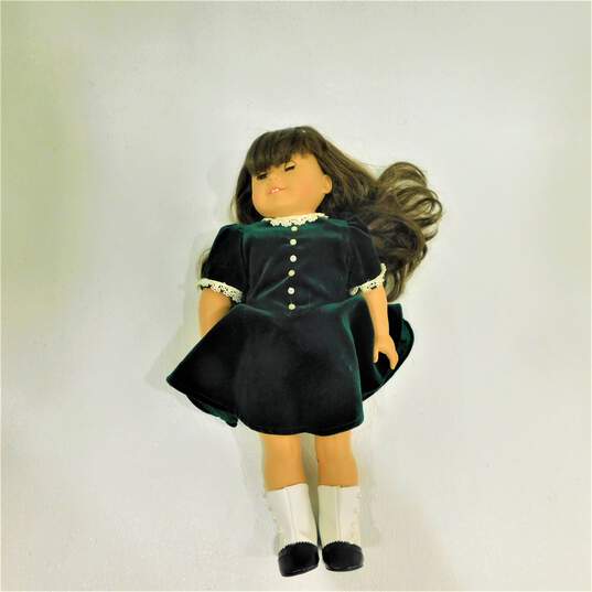 Pleasant Company American Girl Samantha Parkington Historical Character Doll W/ Molly's Evergreen Dress image number 1