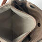 Womens Pink Leather Detachable Strap Inner Pocket Bag Charm Shoulder Bag image number 3