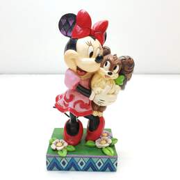 Jim Shore Disney Showcase Collection Minnie Mouse and Fifi Furrever Friends #4048657