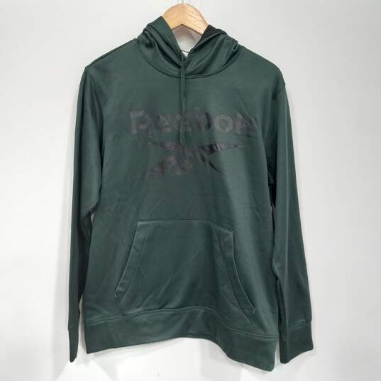 Reebok Men's Green Gables Endurance Pullover Hoodie Size M NWT image number 1