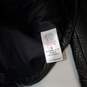 Topman Black Full Zip Leather Jacket Size S image number 4