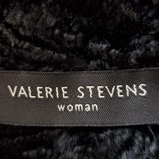 Valerie Stevens Women Black Coat Sz 1X image number 3