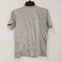 NWT Womens Gray Cotton Short Sleeve Crew Neck Pullover T-Shirt Size Large alternative image