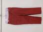 Women's Brownish-Red Straight Crop Pants Size 2 image number 1