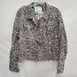 Tommy Bahama WM's 100% Linen Cheetah Print Button Jacket Size XL image number 1