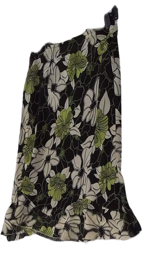 Women's Floral Above The Knee A Line Skirt Size 4 image number 1