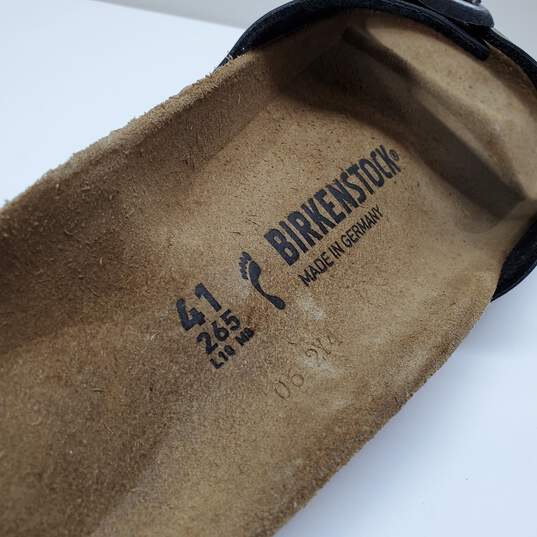 BIRKENSTOCK Sandal - Metallic Black Sz 10L/8M image number 3