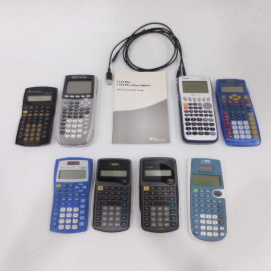 Texas Instruments & Casio Graphing Calculators image number 1
