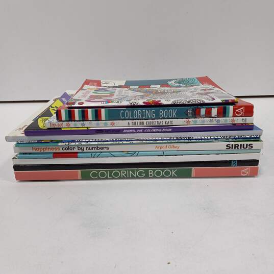Lot of 12 Coloring Books image number 3