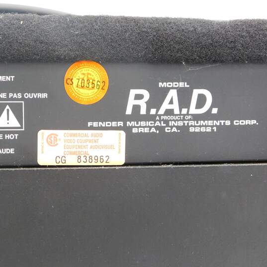 Fender Brand R.A.D. Model Electric Guitar Amplifier w/ Attached Power Cable image number 4