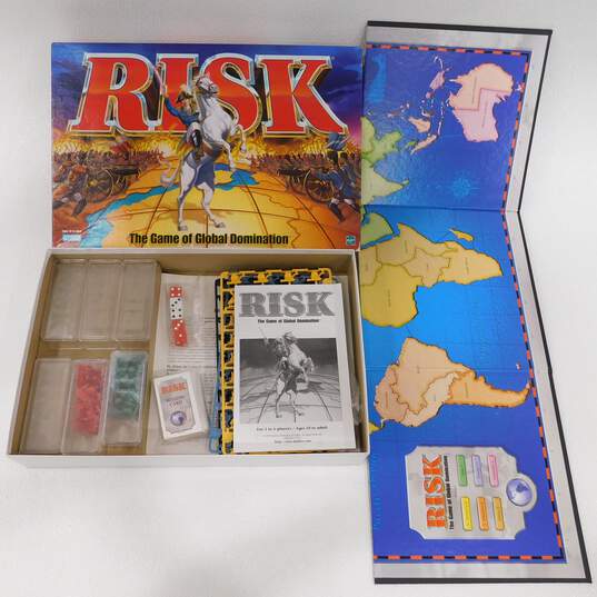 1998 Risk Board Game by Parker Brothers Complete image number 1