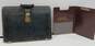 Tooled Leather Briefcase & Clipboard Bundle image number 2