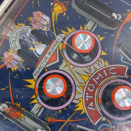 Tomy Atomic Arcade Pinball Portable Vintage Tabletop Game IOB image number 5