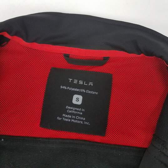 Tesla Polyester & Elastane Black Sport Jacket Size SM image number 3