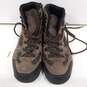 Mens Klondike  Brown Leather Lace Up Ankle Hiking Boots Size 10.5 image number 1