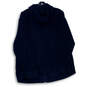 Womens Blue Eeyore Front Pocket Long Sleeve Fleece Full-Zip Hoodie Size 1X image number 3