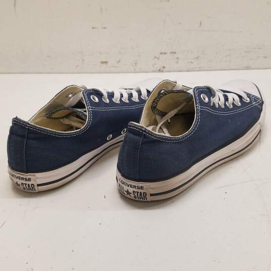 Converse All Stars Canvas Low Sneakers Navy 10 image number 4