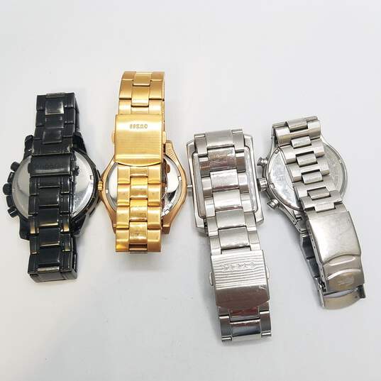 Guess Lacoste Fossil Various Mixed Models Analog Watch Bundle 4pcs. image number 6