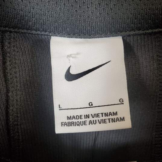 Nike LA Angel's Men Gray Half Zip Jacket Sz L image number 2