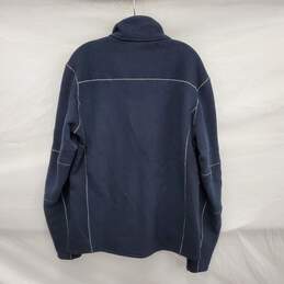 Kuhl's MN's Interceptor Full Zip Dark Blue Fleece and Insulted Jacket Size L alternative image