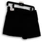 NWT Womens Black Denim Dark Wash Regular Fit Stretch Mom Shorts Size 11 image number 2