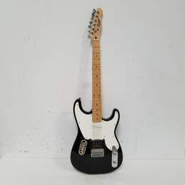 Electric  Guitar-  Squire Fender IC050931698 - 6 String  Guitar Black & White