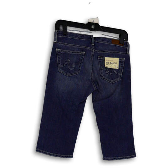 NWT Womens Blue The Malibu Denim Stretch Skinny Leg Capri Jeans Size 25 image number 2