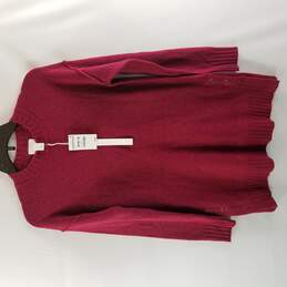 CASLON Women Burgundy Sweater XS NWT