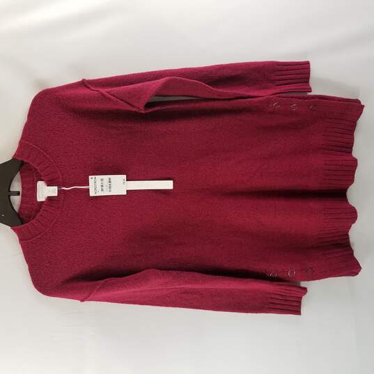 CASLON Women Burgundy Sweater XS NWT image number 1