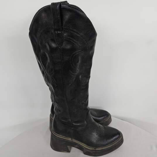 Black Western Boots image number 3