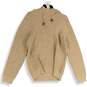 NWT Marine Layer Womens Moore Beige Cowl Neck Hooded Pullover Sweater Size M image number 1