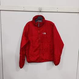 The North Face Red Puffer Jacket Men's Size S